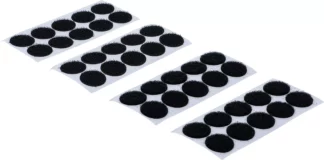 Points auto-agrippants | autocollants | noir | 40 pièces