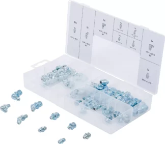 Assortiment de graisseurs | métriques/pouce | 70 pièces