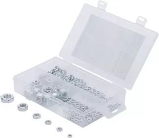 Assortiment d’écrous | M3 - M10 | 150 pièces