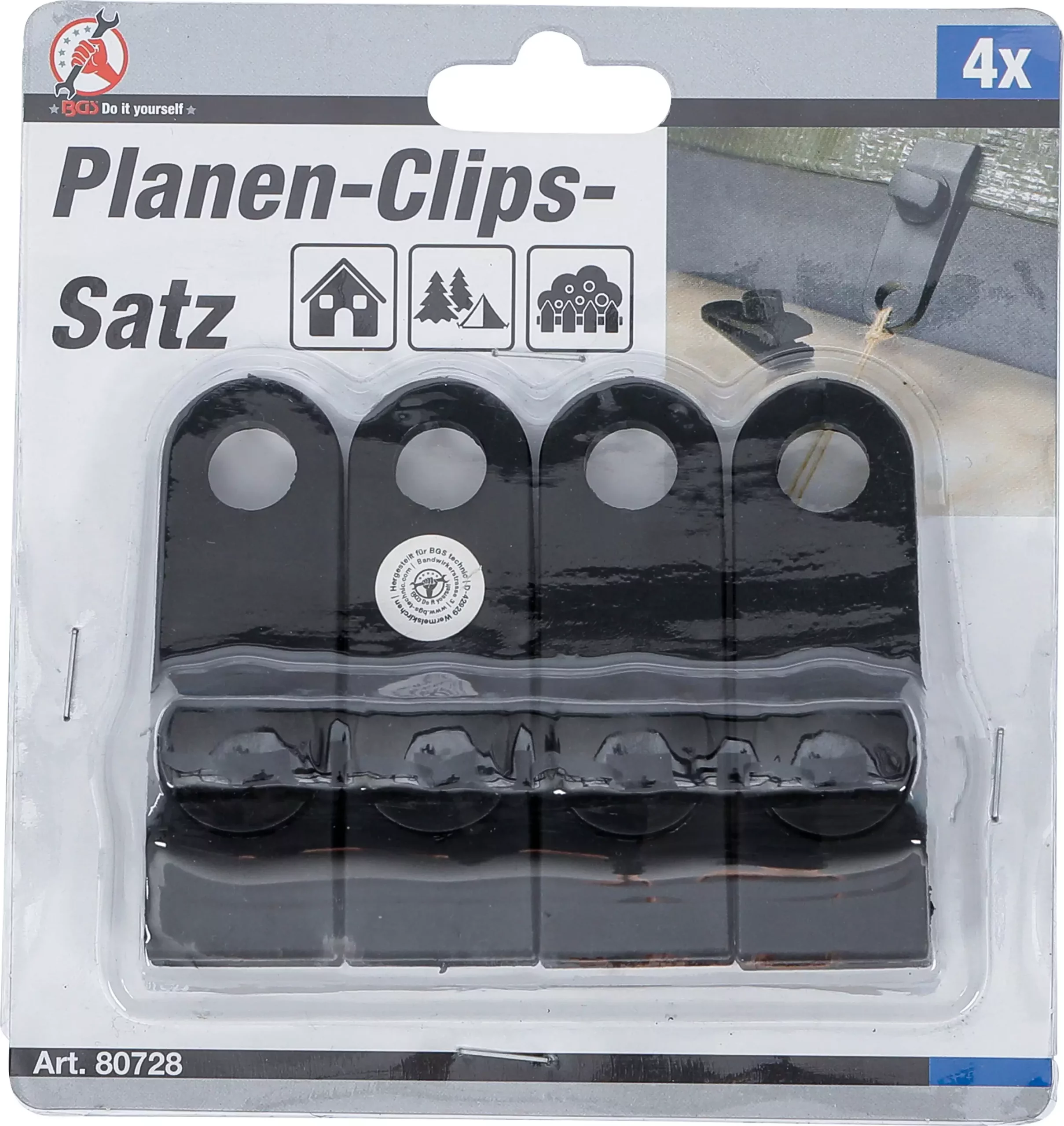Jeu de clips de bâche | 4 pièces – Image 5