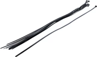 Assortiment de colliers plastique | noir | 8,0 x 700 mm | 10 pièces