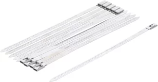 Assortiment de serre-câbles | Acier inoxydable | inoxydable | 7,0 x 200 mm | 10 pièces