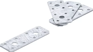 Plaque de fixation plate | 100 x 35 x 2 mm | 4 pièces