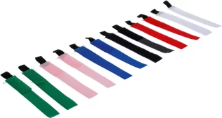 Assortiment de bandes auto-agrippante | 20 x 190 mm | 12 pièces