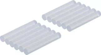 Bâtonnets de colle chaude | transparent | Ø 7,5 mm, 50 mm | 12 pièces