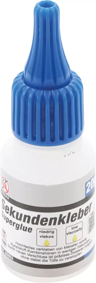 Colle instantanée | faible viscosité | flacon 20 g