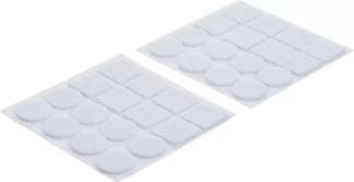 Jeu de protections antidérapants | blanc | 32 pièces