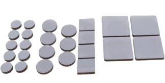 Jeu de protections antidérapants | gris | 25 pièces