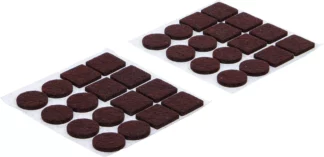 Jeu de protections antidérapants | marrons | 32 pièces