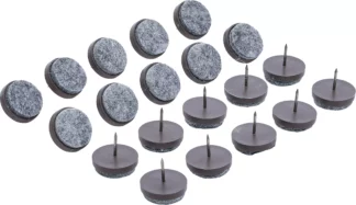 Jeu de protections antidérapants | à clouer | Ø 24 mm | 20 pièces