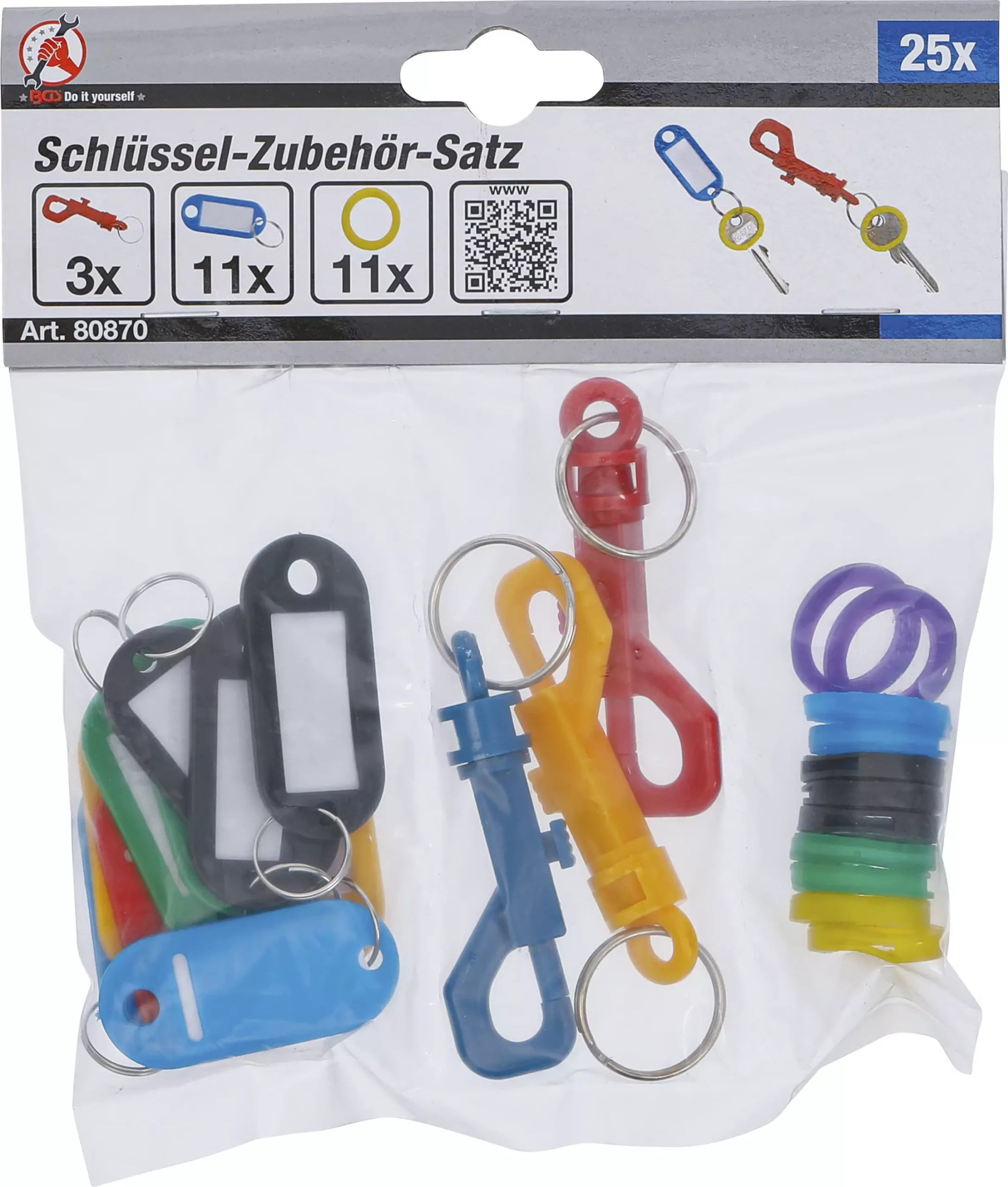 Jeu d’accessoires de clés | 25 pièces – Image 3