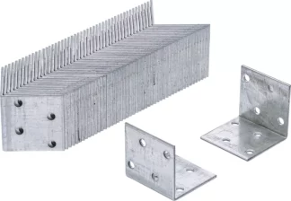 Connecteur d’angle | 40 x 40 x 40 x 2 mm | Packe Économie | 50 pièces