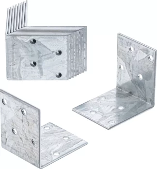 Connecteur d’angle | 50 x 50 x 40 mm | 10 pièces