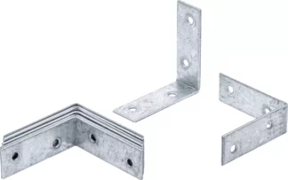 Jeu d'équerre pour chaise | 60 x 60 x 20 mm | 8 pièces