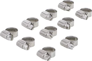 Colliers | inoxydable | 10 x 16 mm | 10 pièces