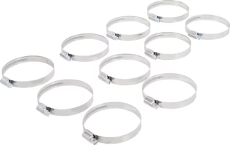 Colliers | inoxydable | 60 x 80 mm | 10 pièces