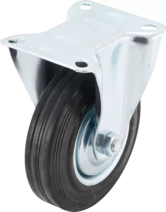 Roue fixe | avec soccle à visser | Ø 125 mm