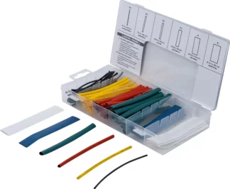 Assortiment de gaines thermo-rétractables | couleurs | 100 pièces