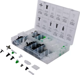 Assortiment d'agrafes d’habillage pour VW | 255 pièces