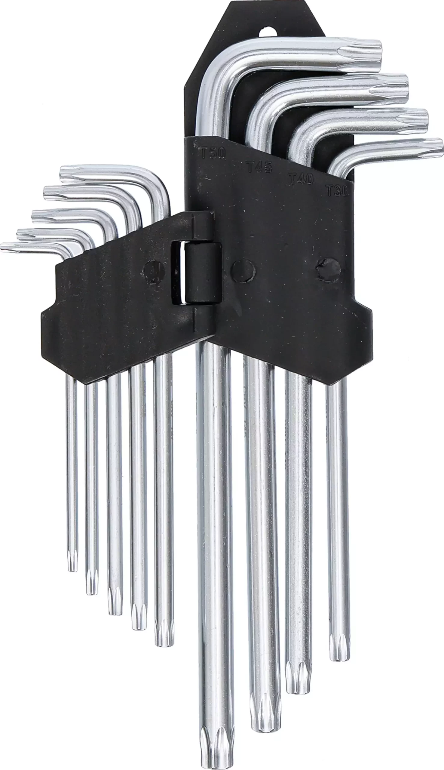 Jeu de clés allen | longues | profil en T (pour Torx) | T10 - T50 | 9 pièces – Image 3