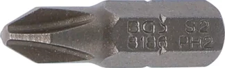 Embout | Longueur 25 mm | 6,3 mm (1/4") | cruciforme PH2
