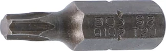 Embout | Longueur 25 mm | 6,3 mm (1/4") | profil T (pour Torx) T20