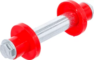 Kit d’essieux pour roue de brouette | 128 mm | Ø 20 mm | avec 2 douilles d’écartement
