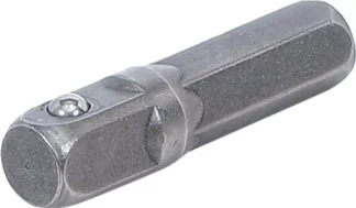 Adaptateur à cliquet pour embouts, 6,3 mm (1/4") - mâle 6,3 mm (1/4") | 30 mm