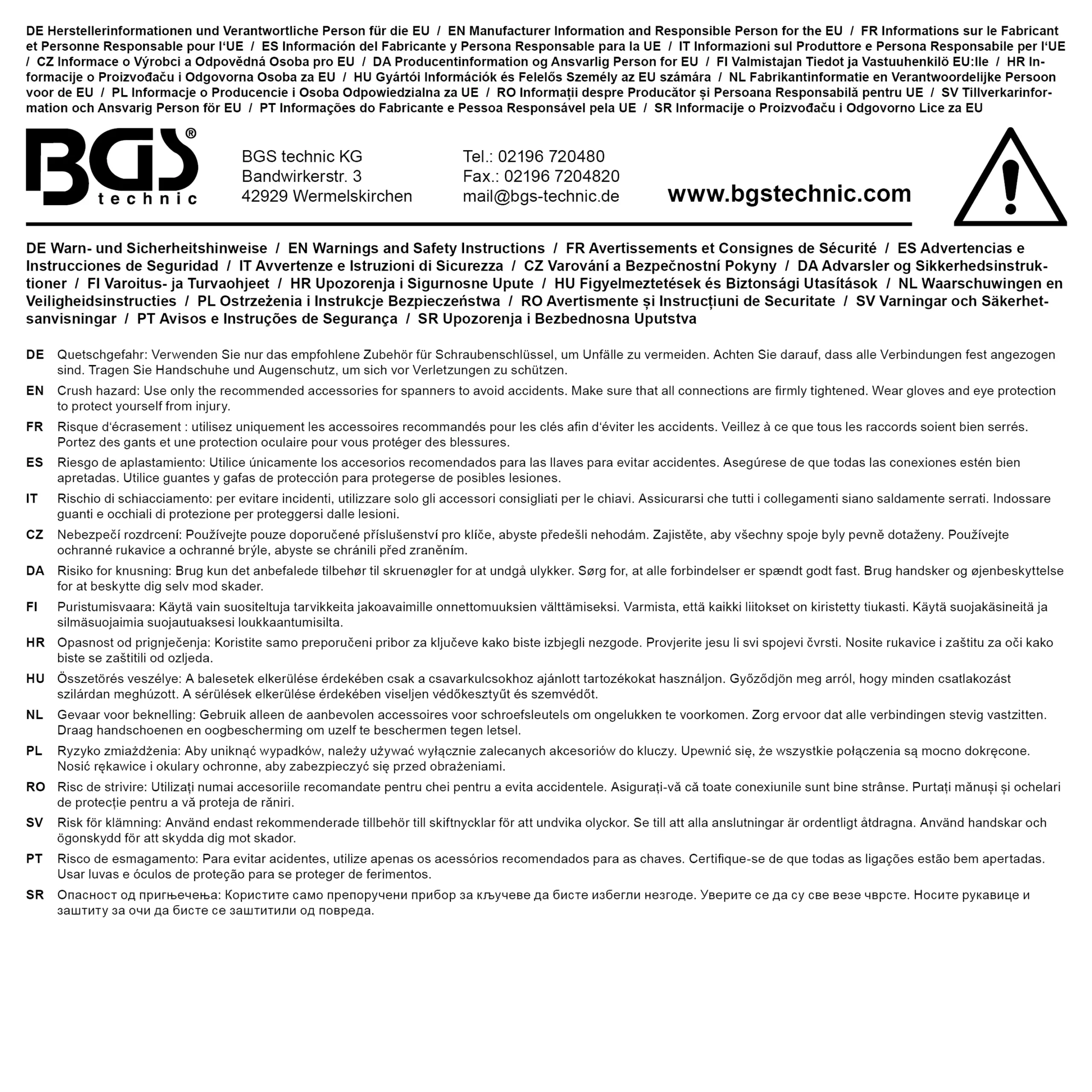 Jeu d'adaptateurs industriels pour clé polygonales à cliquet | 4 pièces – Image 5