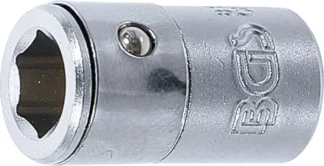Adaptateur avec bille de retenue | 6,3 mm (1/4") | six pans intérieurs 8 mm (5/16")