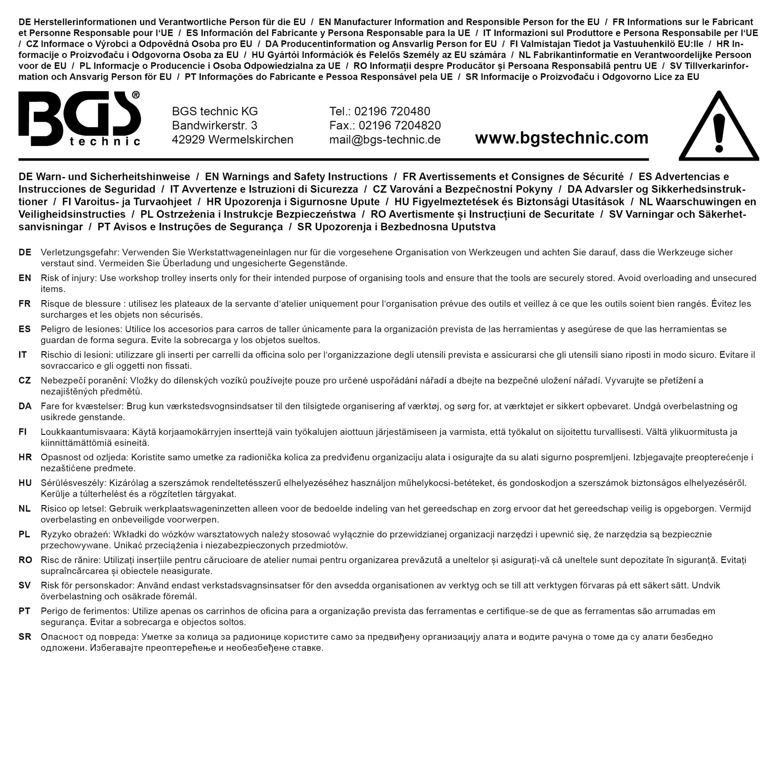 Insert de servante d'atelier 1/3 : Kit de réparation de filets et de démontage de bougies de préchauffe | M8 & M10 | 17 pièces – Image 3