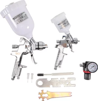 Kit de pistolets à peinture avec régulateur