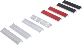 Jeu de mors de protection pour étau | aluminium | 150 mm | 8 pièces