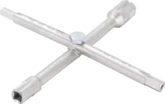 Clé en croix pour ouverture de porte de locaux techniques