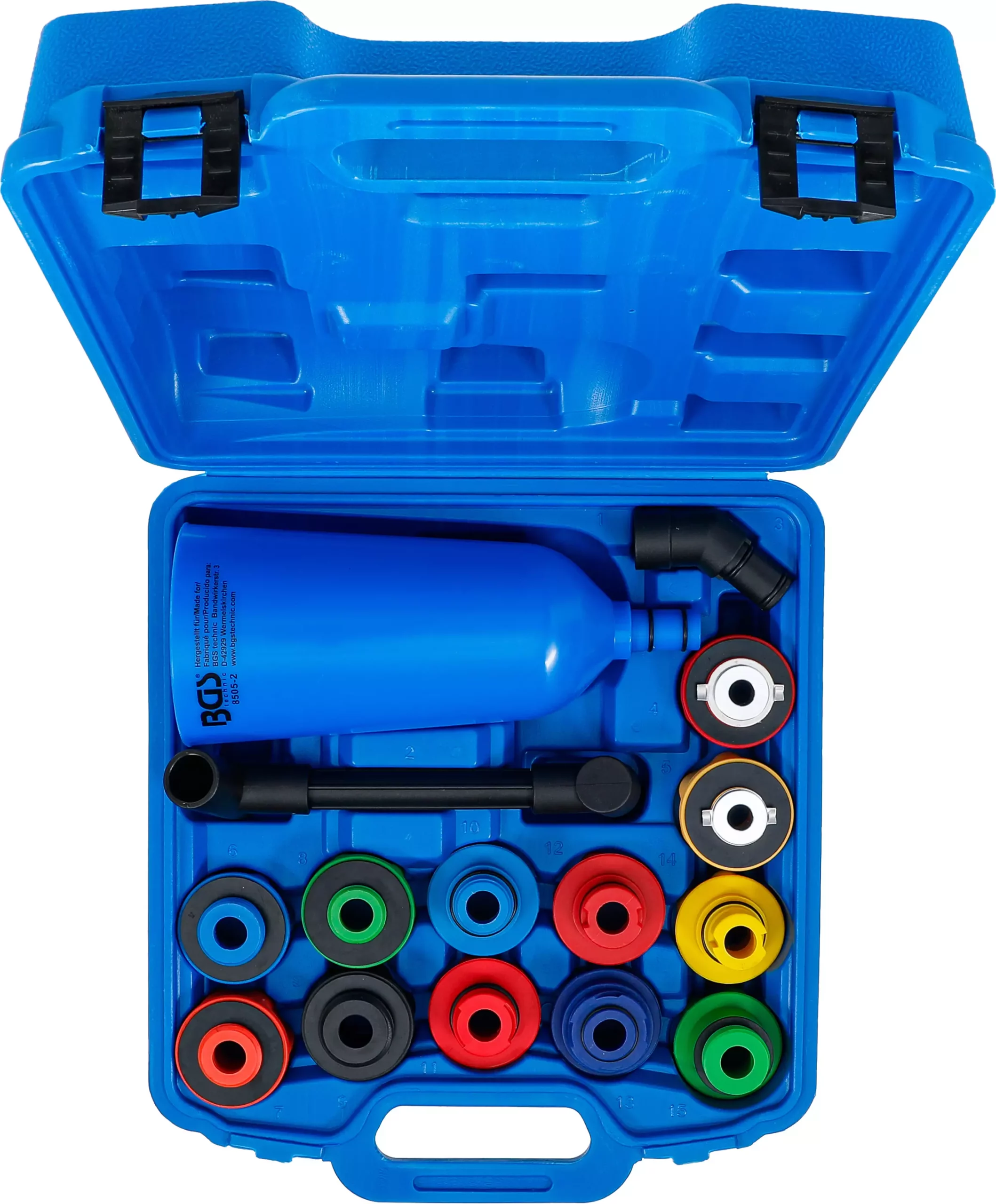 Kit d’entonnoirs de remplissage d’huile | exécution plastique | 15 pièces – Image 4