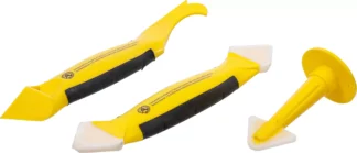 Décolleur de joint silicone et jeu de spatules | 3 pièces