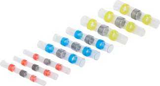 Assortiments de connecteurs de soudure et gaine thermorétractable | 9 pièces