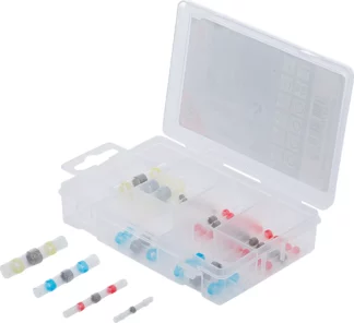 Assortiments de connecteurs de soudure et gaine thermorétractable | 30 pièces