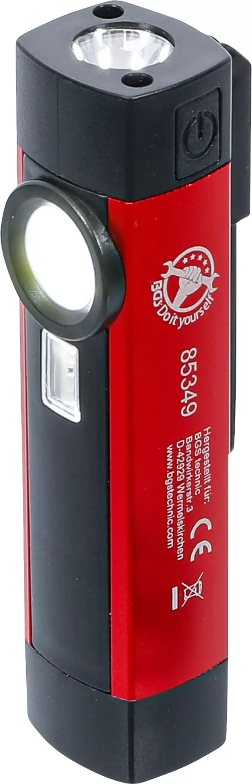 Lampe COB-LED / UV baladeuse en aluminium | 1 W