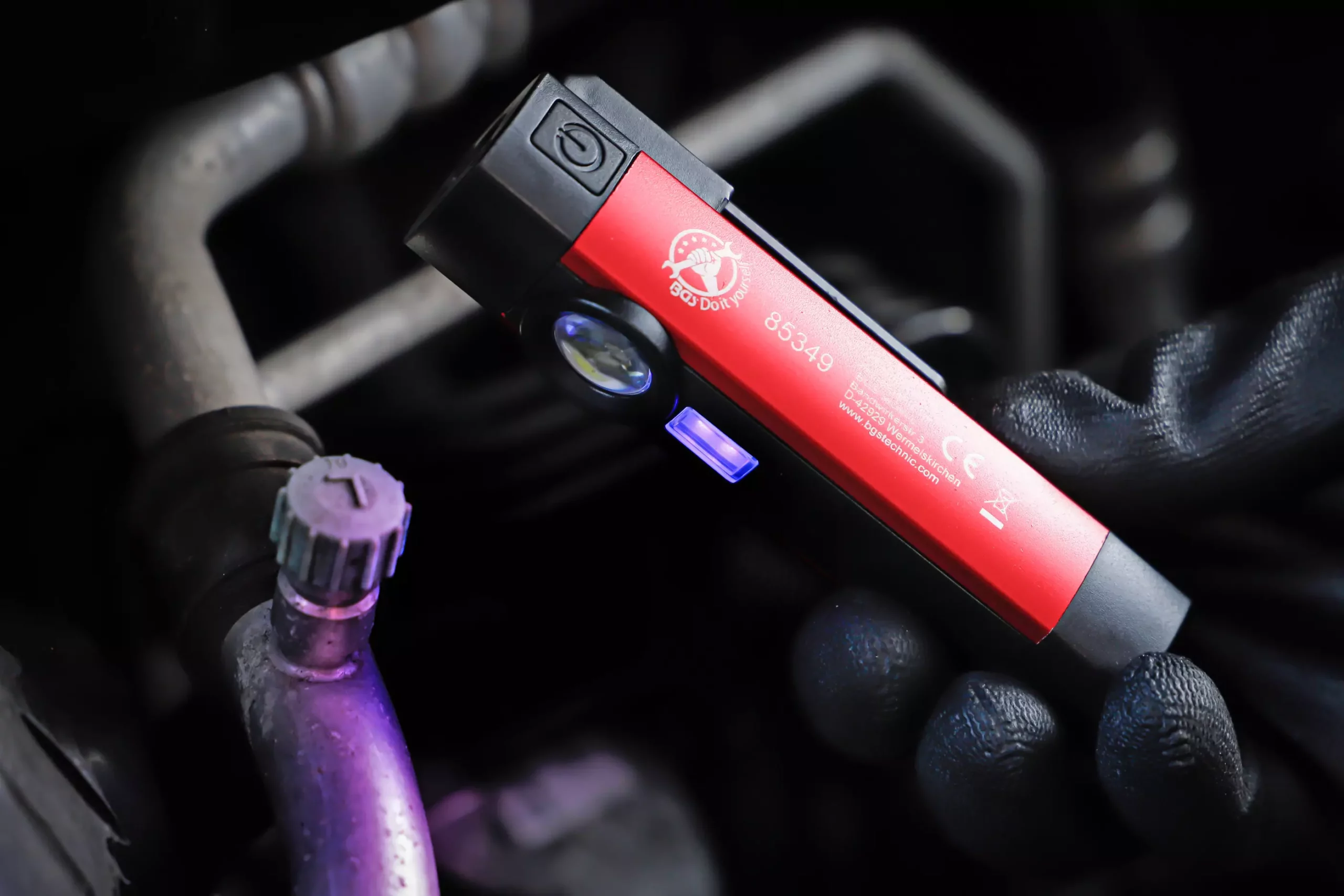 Lampe COB-LED / UV baladeuse en aluminium | 1 W – Image 3