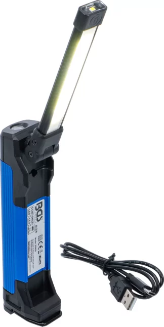 Baladeuse pliable à accu | COB-LED | 4 W