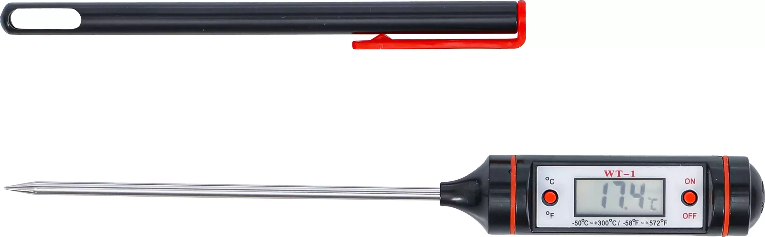 Thermomètre numérique avec sonde en acier inoxydable – Image 4
