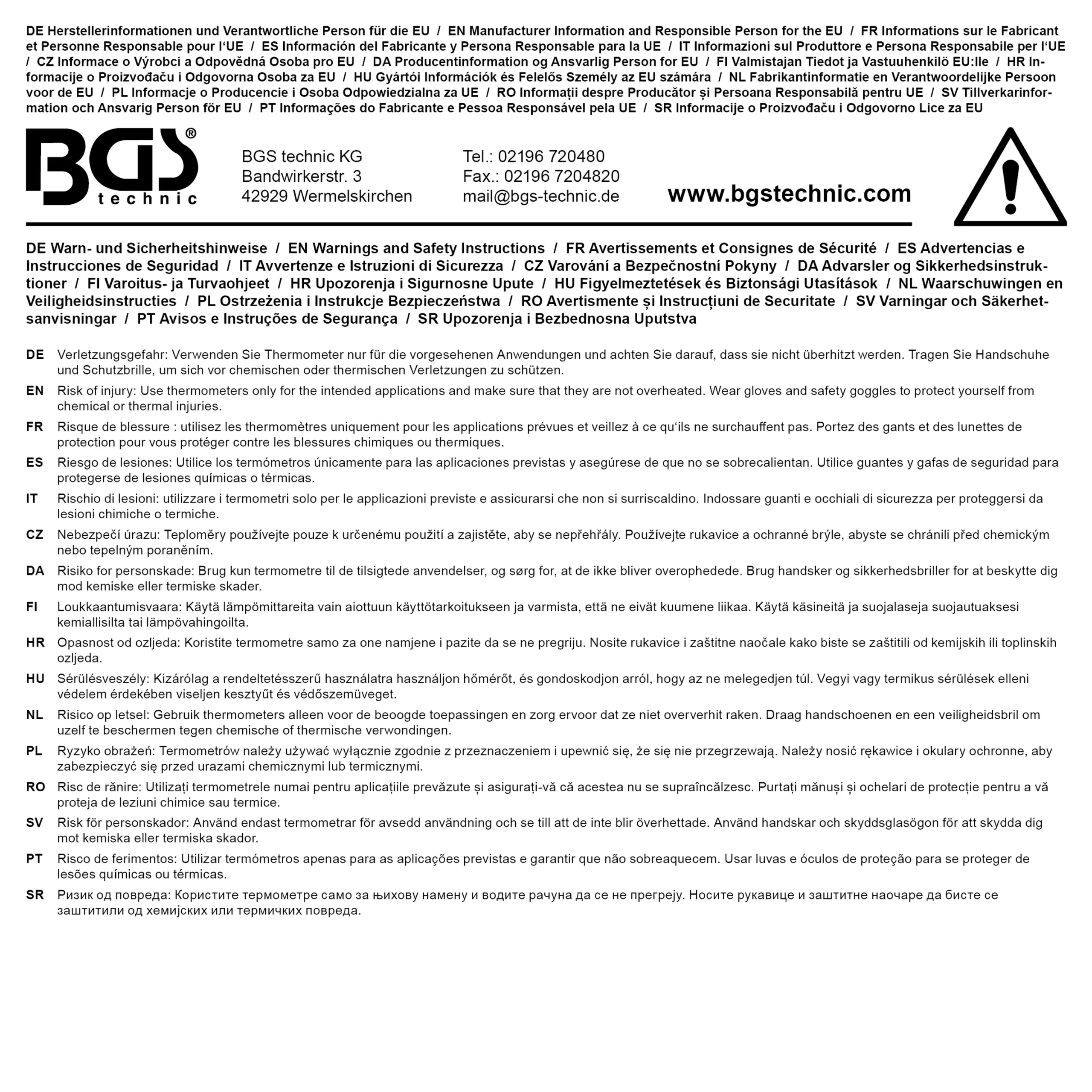 Thermomètre numérique avec sonde en acier inoxydable – Image 6