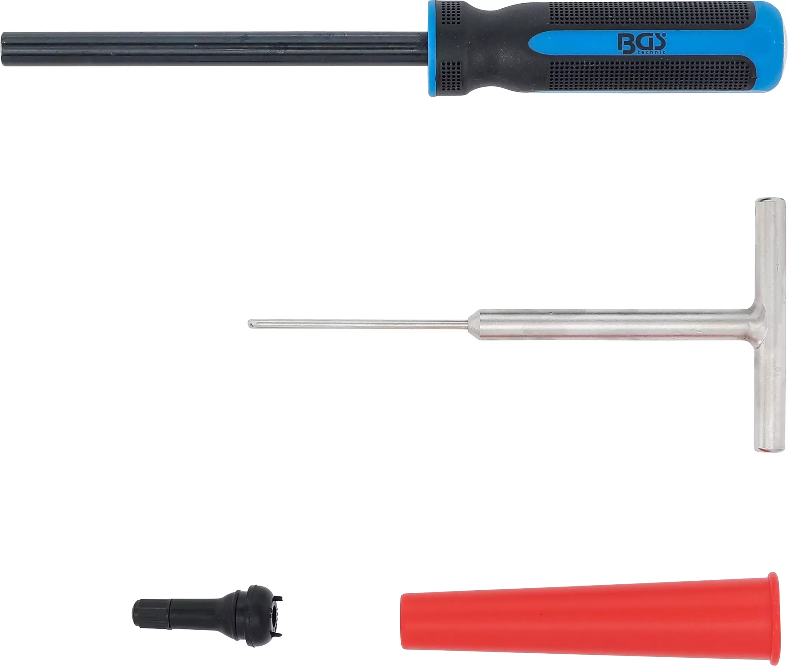 Ensemble d'outils rétractables à valve de pneu | 4 pièces – Image 3
