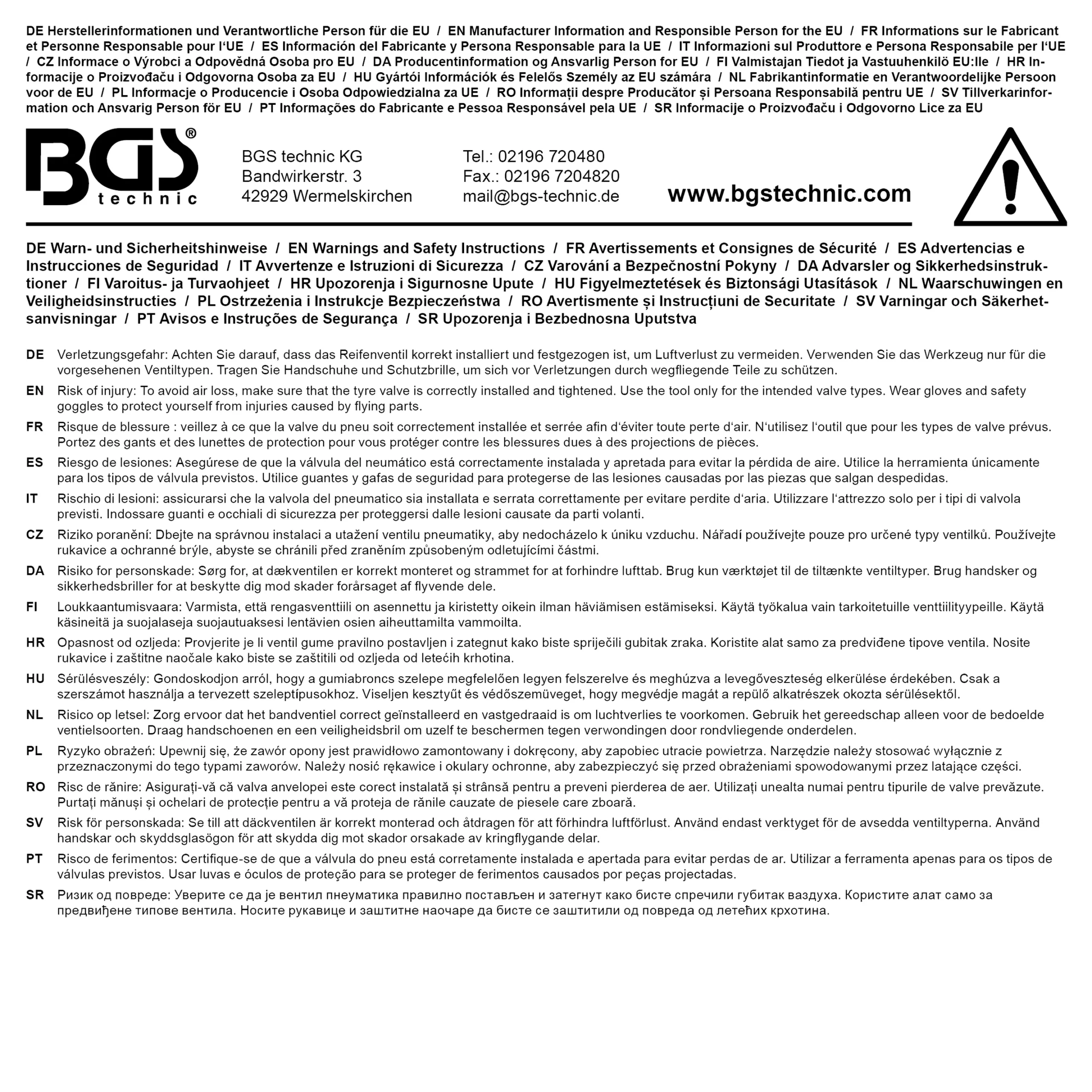 Ensemble d'outils rétractables à valve de pneu | 4 pièces – Image 5
