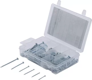 Assortiment de clous et pointes | 200 pièces