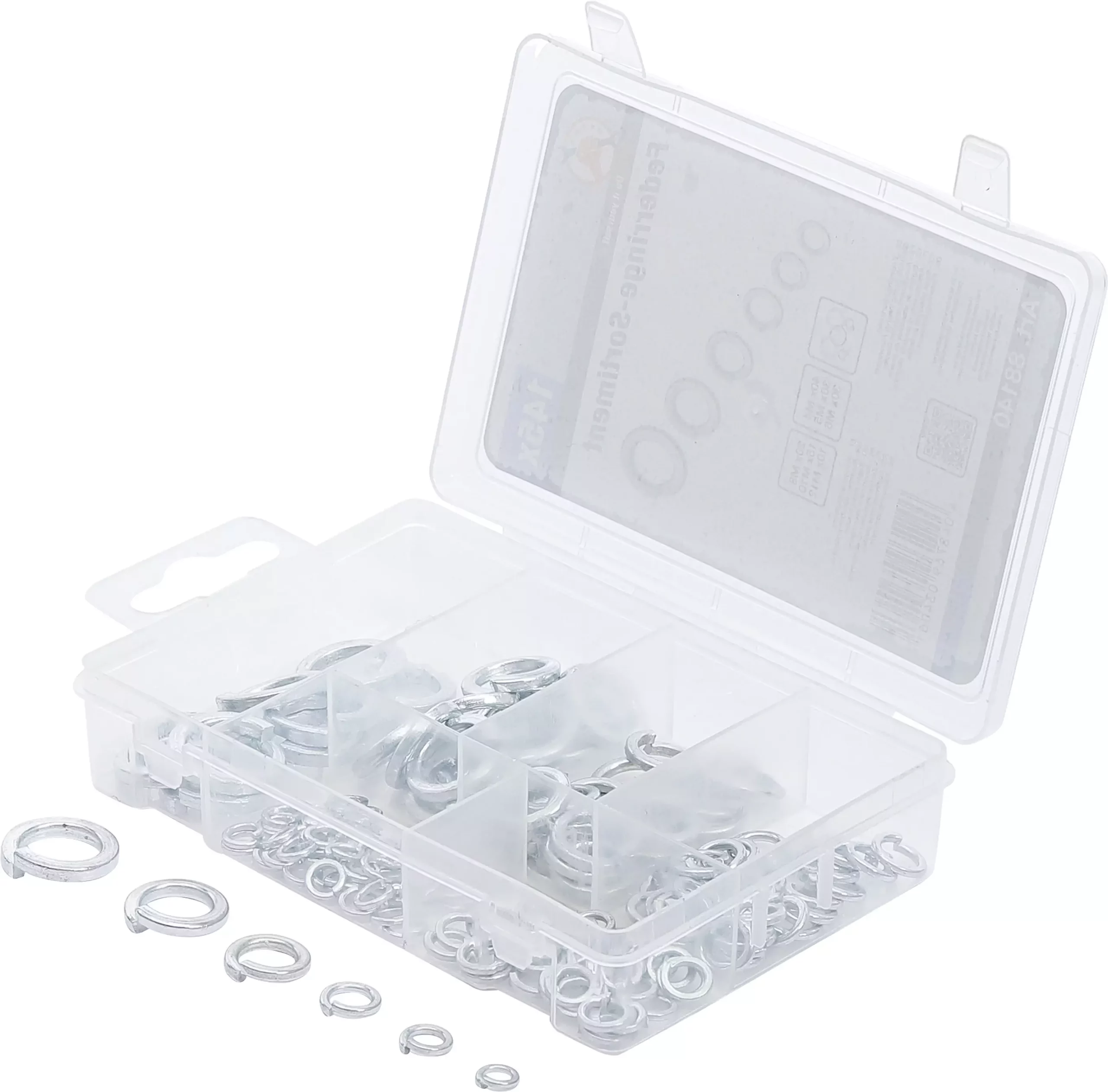 Assortiment rondelles Grower | M4 - M12 | 145 pièces