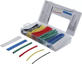 Assortiment de gaines thermorétractables | multicolore | 99 pièces