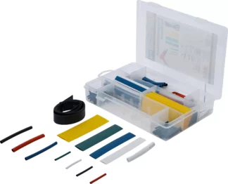 Assortiment de gaines thermorétractables | couleurs | 171 pièces