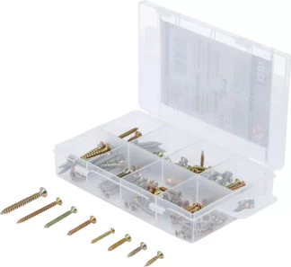 Assortiment de vis multifonctions | cruciforme PZ2 | 120 pièces